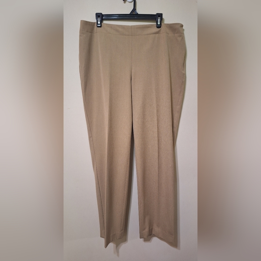 Talbots Tan Straight Leg Pants